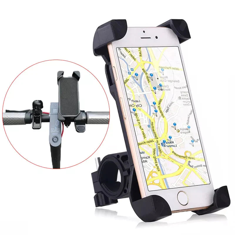 Mobile holder for electric scooter and bicycles - scootiverse