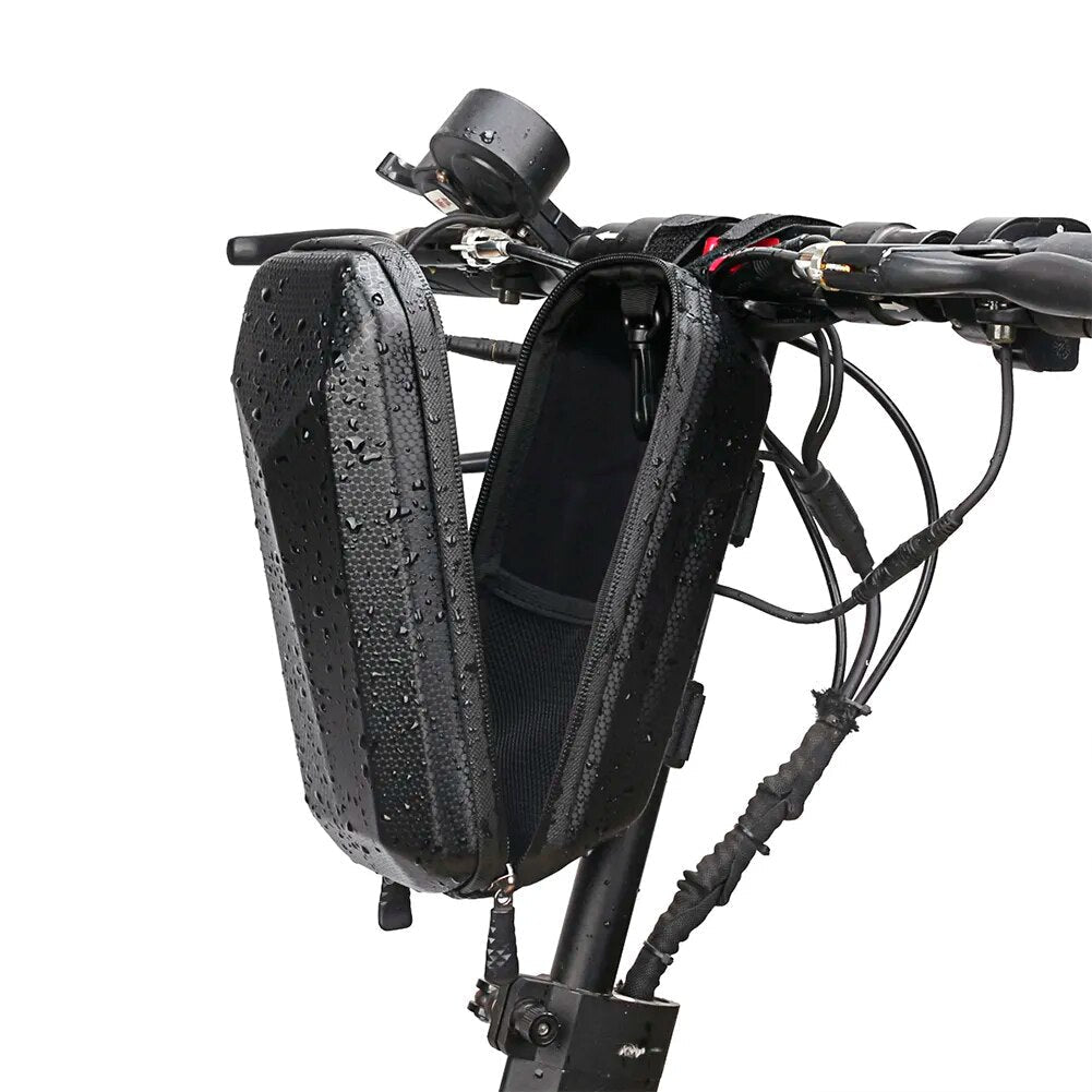 Electric scooter handlebar bag - scootiverse