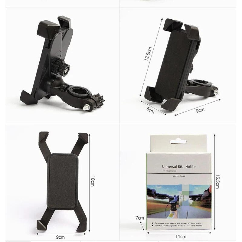 Mobile holder for electric scooter and bicycles - scootiverse